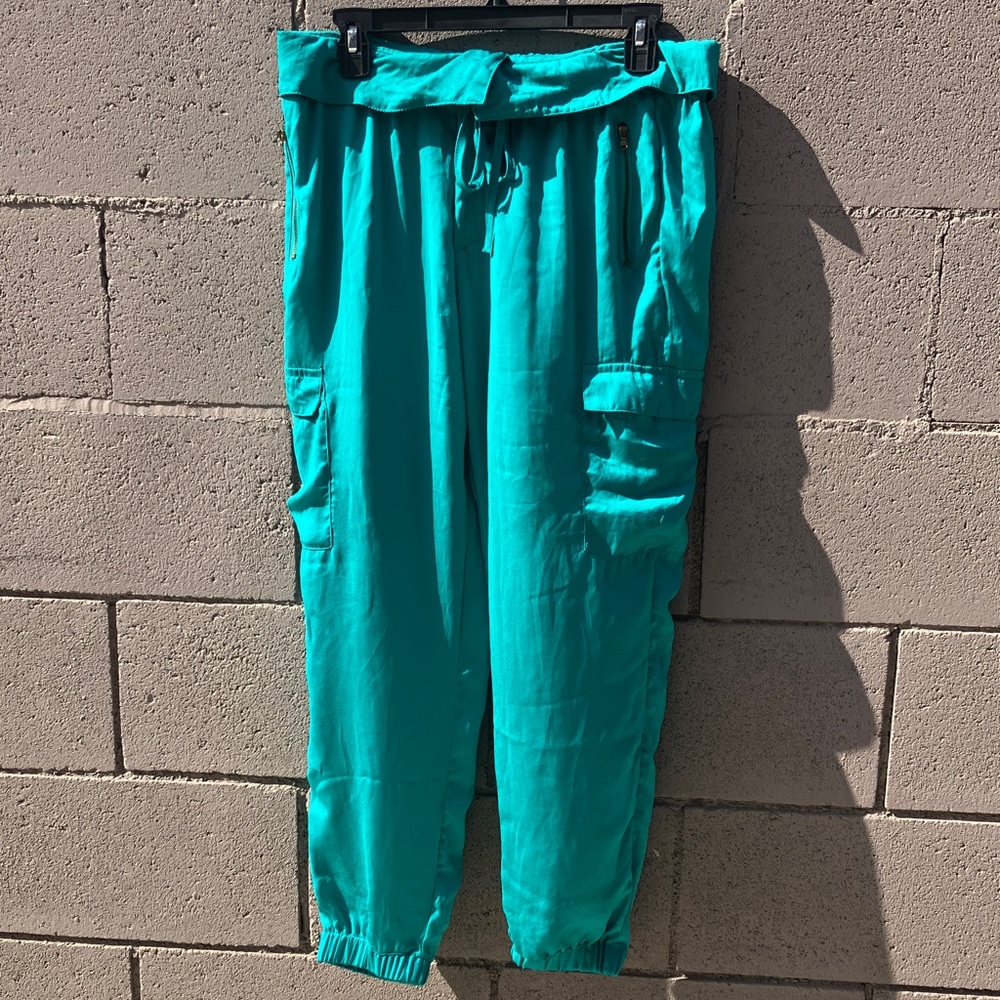 Zara Turquoise Trousers